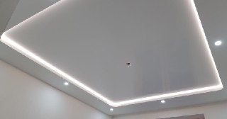 Светодиодные натяжные потолки Котлас, цена от 1554 руб.